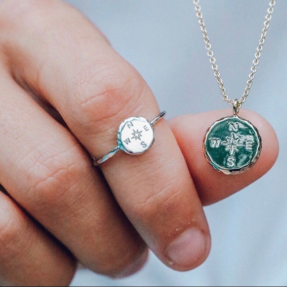 Pura Vida Compass Necklace 2025
